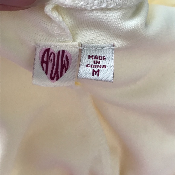 AUW - Long Sleeve Cream Knit top - Picture 7 of 7